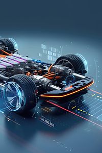 Image of Futuristic EV