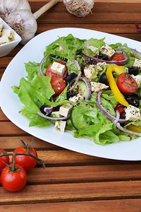 Greek Salad with Feta Cheese