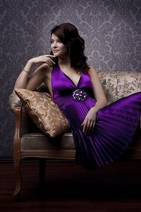 Luigi Valenti Mid Length Cocktail Dress (shutterstock_55370716)