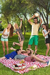 Fête dans le parc
