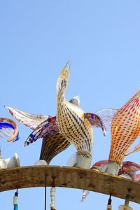 Patos de cristal en la isla de Murano