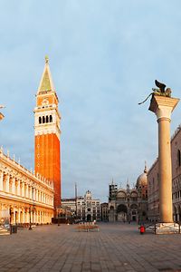 Vista panorámica de la Plaza San Marco