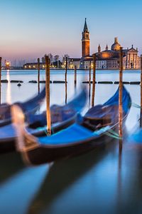 Gondolas و San Giorgio Maggiore Church