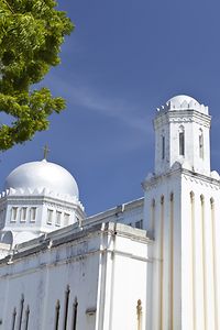 The Mombasa Memorial Cathedral in Mombasa, Kenya