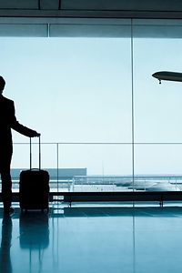 Business Man at the Airport