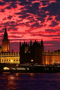 The Parliament Building and Big Ben at Night