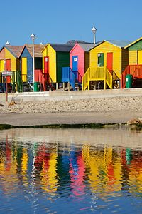 Bathing Huts at the Beach