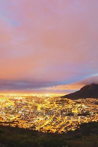 Cape Town and Table Mountain Panorama