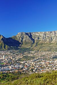 Table Mountain in the sun