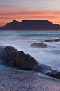 Table Mountain at Sunset
