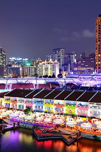 Clarke Quay at Night