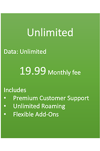 Unsere Mobilfunktarife - Unlimited